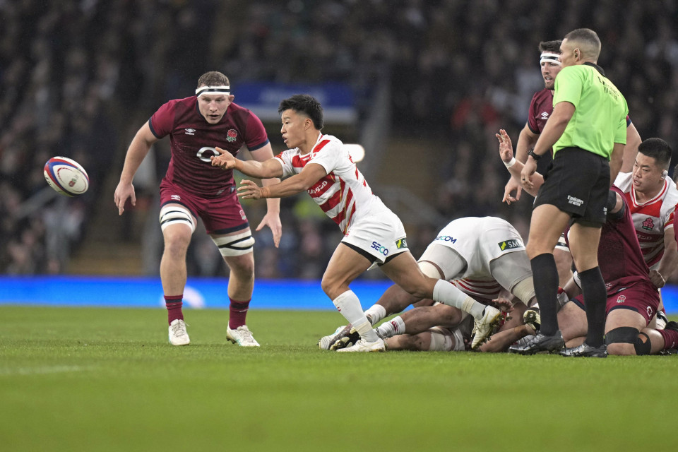 Japón finaliza gira europea con derrota 59-14 ante Inglaterra