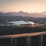 El aeropuerto LIJ con forma de pájaro de MAD está a punto de completarse en Lishui, China