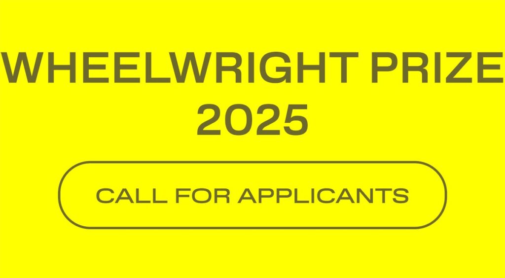 Premio Wheelwright 2025: Solicite ahora